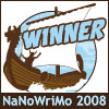 Official NaNoWriMo 2008 Winner